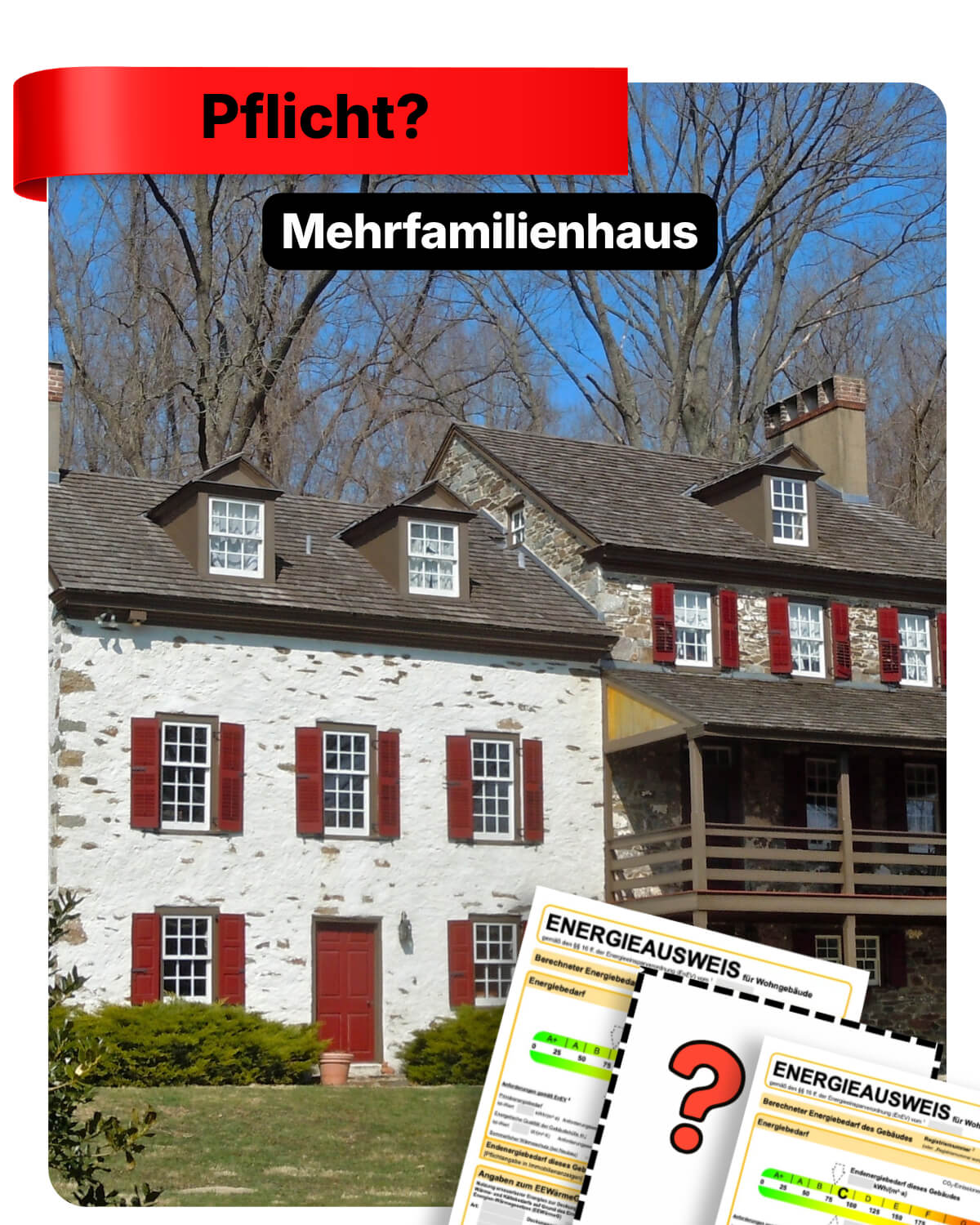 Energieausweis fürs Mehrfamilienhaus