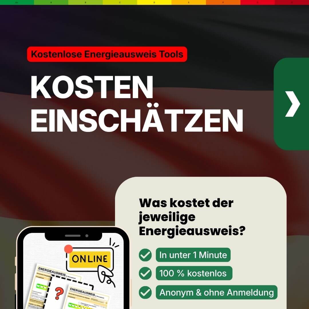 Kosten einschätzen – Energieausweis-Kostenrechner