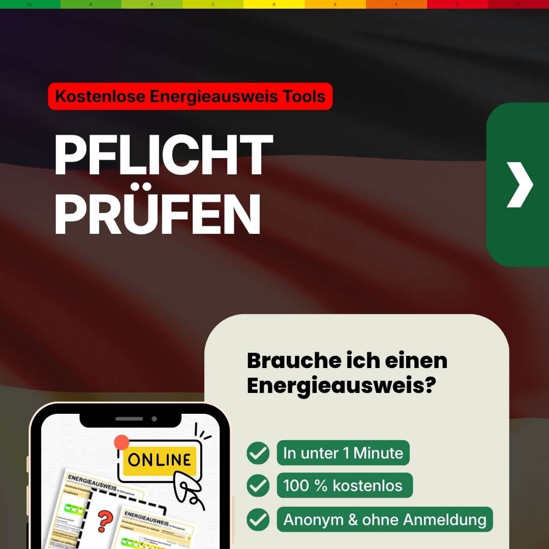 Pflicht prüfen – Brauche ich einen Energieausweis?