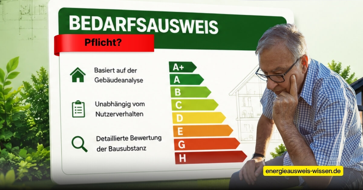 Bedarfsausweis erklärt – die technische Bewertung eines Gebäudes aus Bausubstanz und Heizungstechnik
