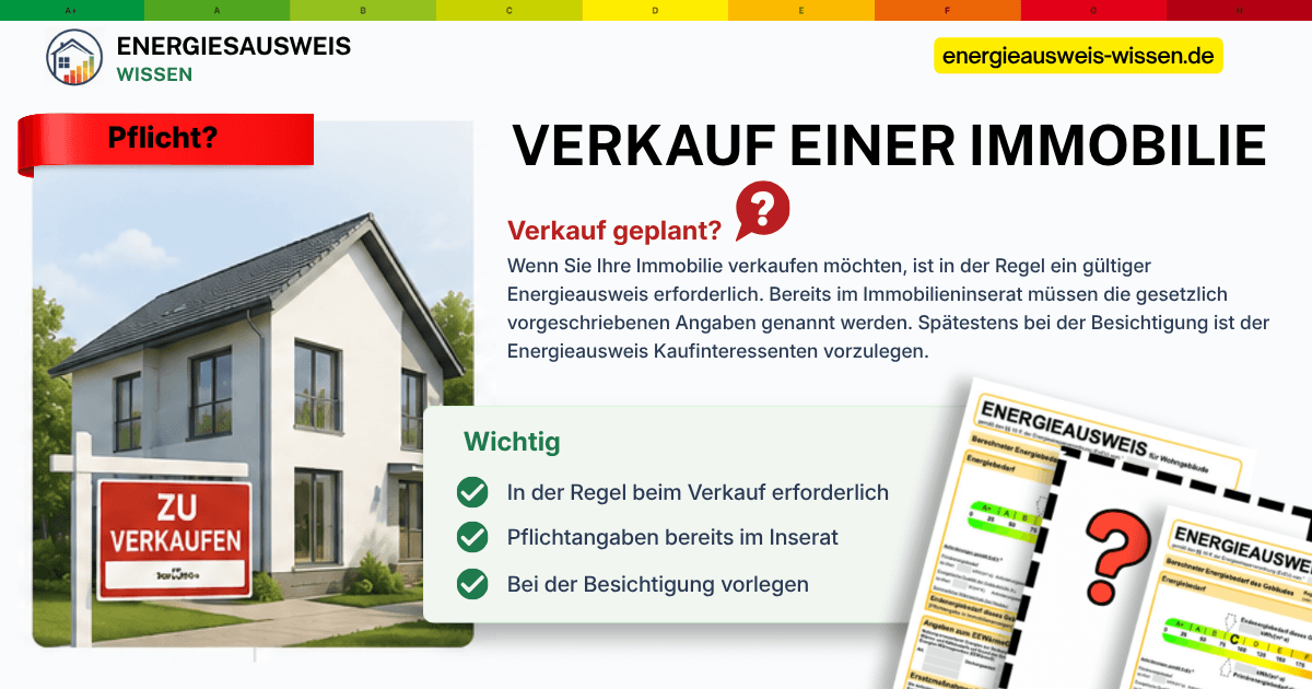 Energieausweis beim Hausverkauf – Pflicht für den Verkäufer