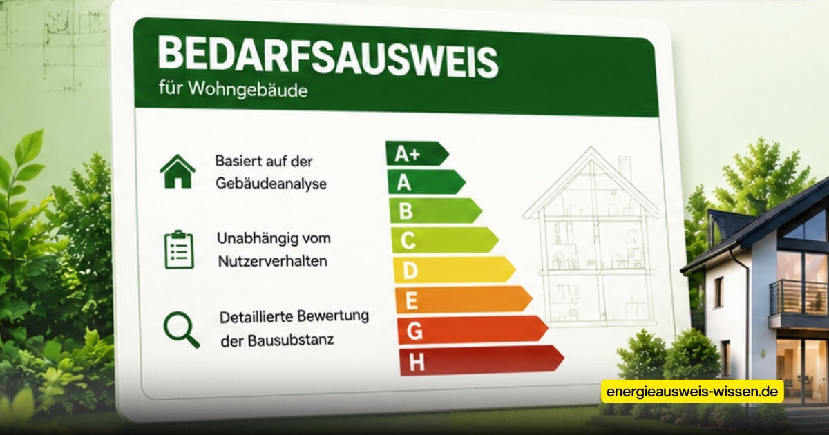 Bedarfsausweis – wenn er Pflicht ist oder Verbrauchsdaten fehlen